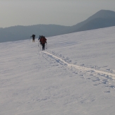 Back country touring in Slovakia