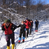 Back country touring in Slovakia