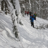 Cross country touring around the Kingshill