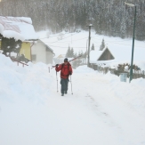 Back country touring in Slovakia