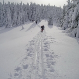 Back country touring in Slovakia