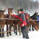 Back country touring in Slovakia