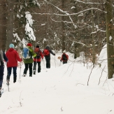 Back country touring in Slovakia