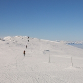 Back country touring in Slovakia