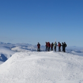 Back country touring in Slovakia