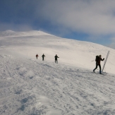 Back country touring in Slovakia