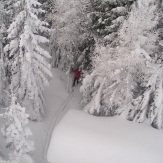 Back country touring in Slovakia