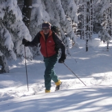 Back country touring in Slovakia