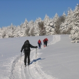 Back country touring in Slovakia