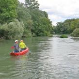 Canoeing in Small Danube