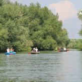 Canoeing in Mosoni Danube Arms