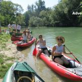 Canoeing in Mosoni Danube Arms