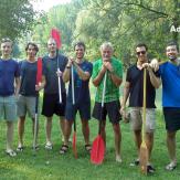 Canoeing Mosoni Danube