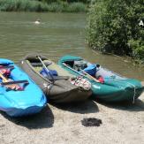 Canoeing in Mosoni Danube Arms