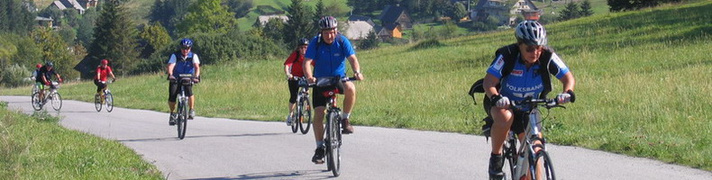 Biking in Slovakia